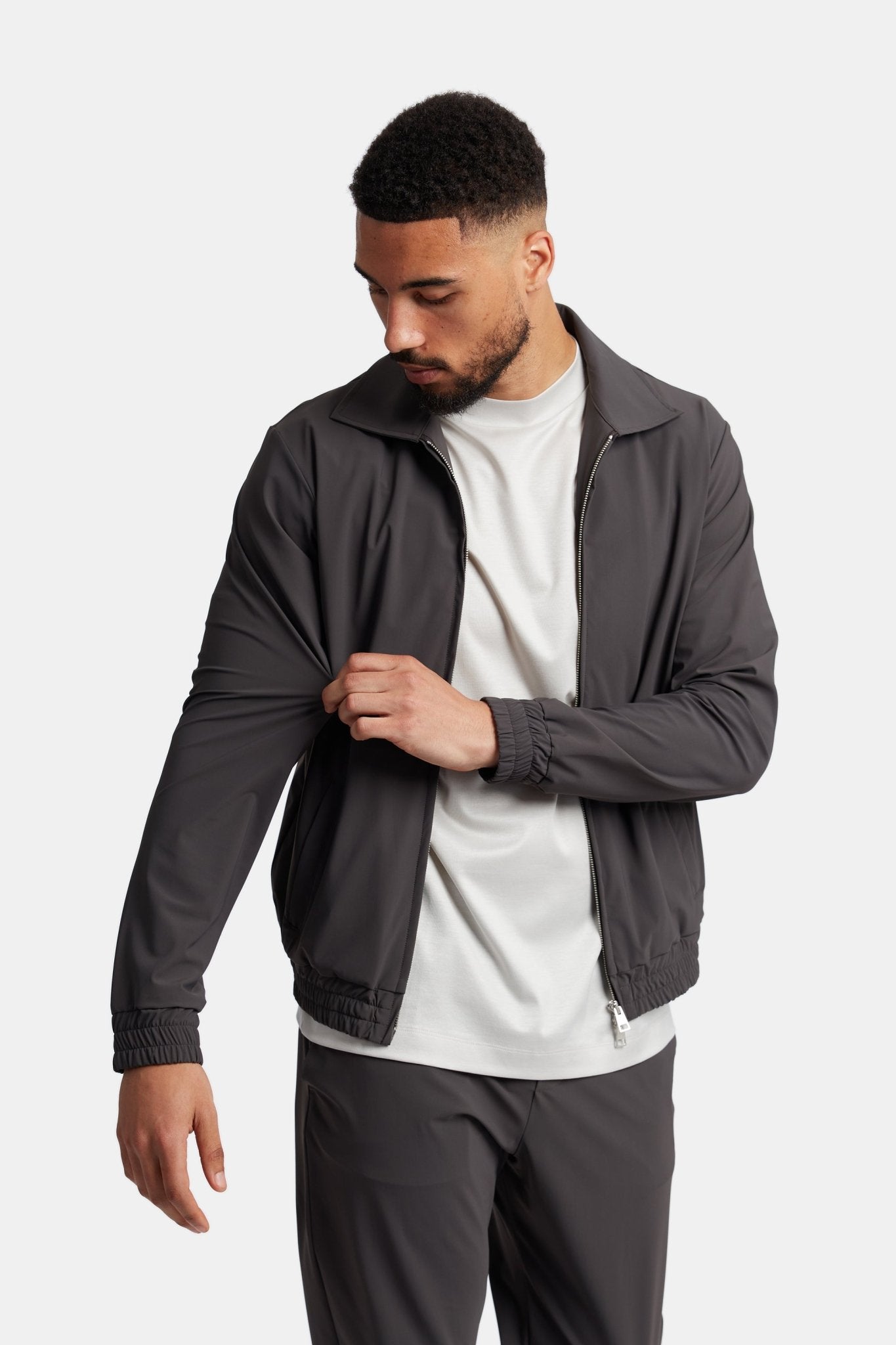 Slate Grey Tech Suit - DIMANO