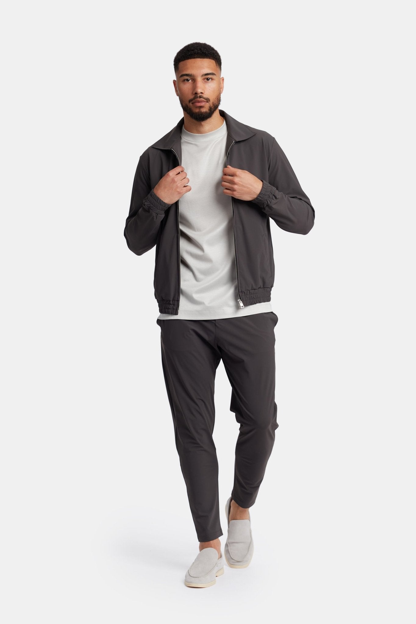 Slate Grey Tech Suit - DIMANO