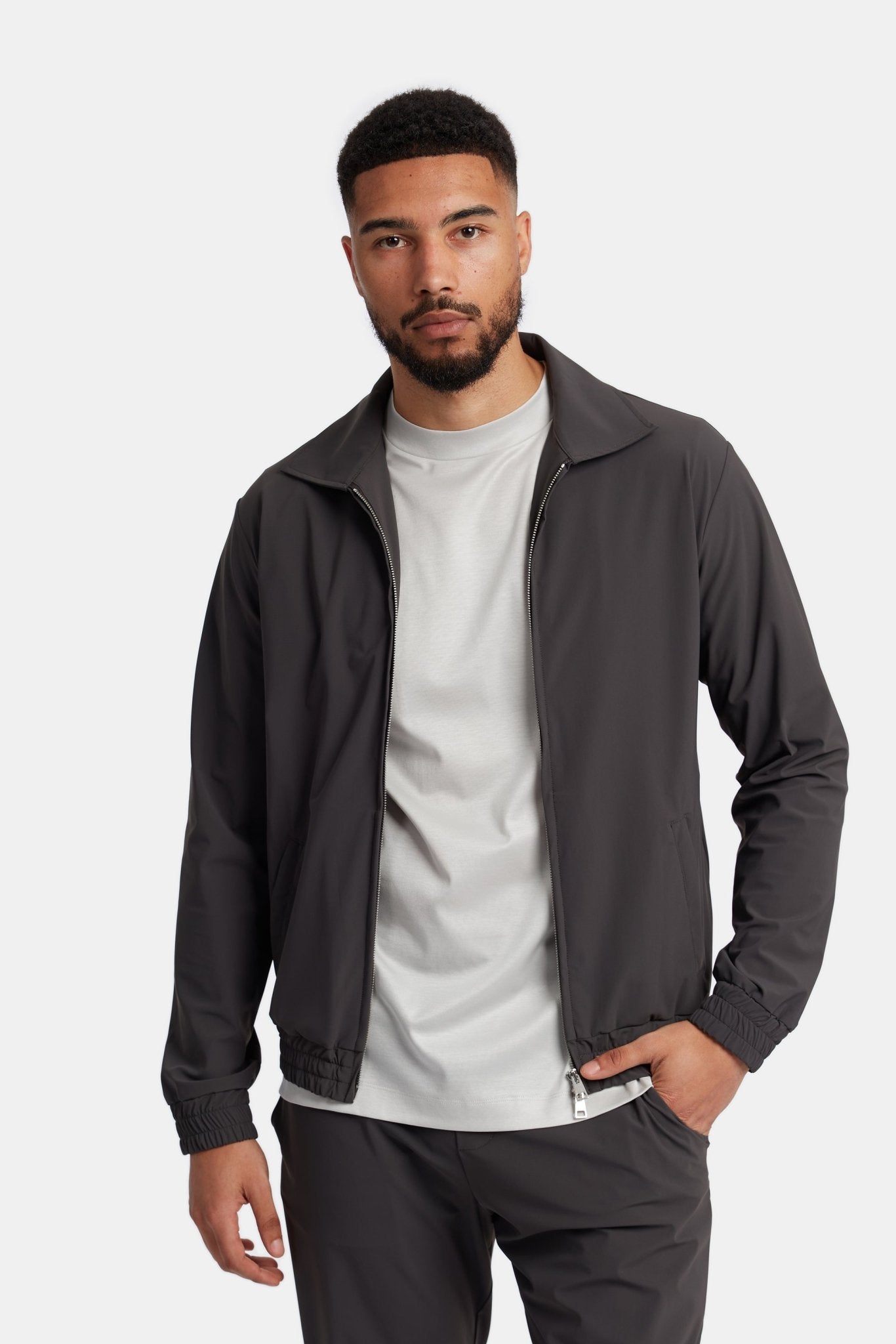 Slate Grey Tech Suit - DIMANO